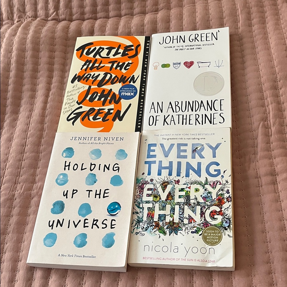 Four Young Adult Books set/lot